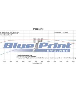 Alternative view of BluePrint BP38318CTC1 S/B Chevy 383 Dressed Crate Engine